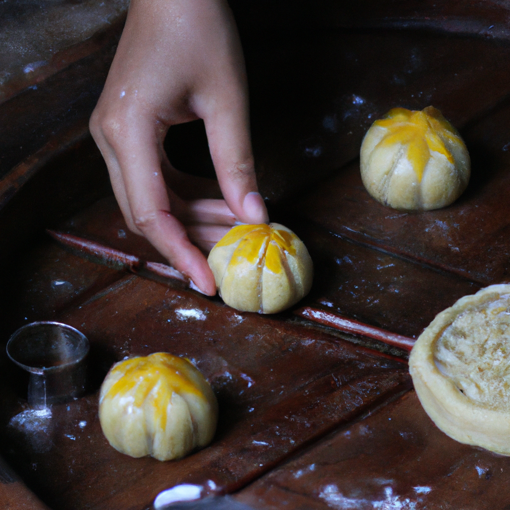. 传统月饼制作方法